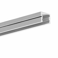 LED hliníkový profil KLUŚ PDS-4-PLUS stříbrná_1m /C1263ANODA_1m/ A01263A_1