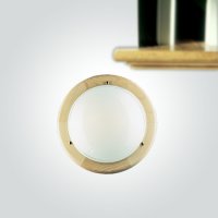 Stropní svítidlo Punto 300 dřevo světlé 60W IP20 E27 COMPOLUX 912013/80