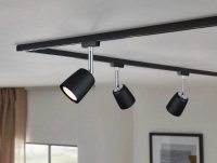 URail LED-spot Cover max. 10W černá mat/chrom kov/umělá hmota PAULMANN 96926