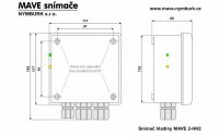 MAVE 350220 Snímač hladiny MAVE 2-HH2