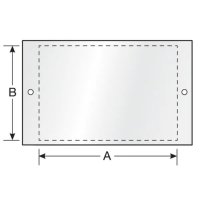 Typový štítek KSK 95x55L 2x3 5mm MURRPLASTIK 86464226
