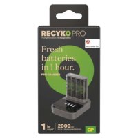 Nabíječka baterií GP Pro P461 + 4× AA ReCyko Pro + DOCK B50460D