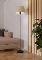 Stojací svítidlo FEBRES E27 černá/bílá 1X60W IP20 EGLO 901265