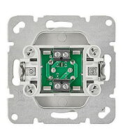 Přístroj audio 2x Cinch s krytkou, stříbrný SCHRACK EV124308--