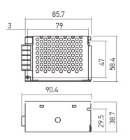 DRIVER TC 24V 36W IP20
