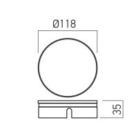 XGROUND RECESSED BOX for GD25