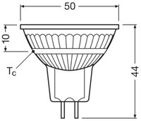 Světelný zdroj LED MR16 DIM S 2.2W 940 GU5.3 LEDVANCE 4099854455995