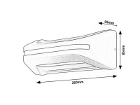 KOBARID bílá LED 20W IP54