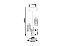 FUMEA E27 3x MAX 60W IP20