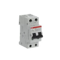 ABB DS201 C16 AC30 kombinace jistič/chránič 2P (1P+N) 16A 30mA C 6kA AC