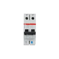 S401M-C10NP Jistič 2p chráněná nula char. C 10A 10kA ABB 2CCS571103R8104