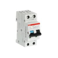 ABB DS201 B6 AC30 kombinace jistič/chránič 2P (1P+N) 6A 30mA B 6kA AC