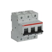 S803N-D16 jistič 3P char. D 16A s klecovou svorkou Icu 36kA ABB 2CCS893001R0161