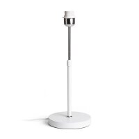 EMMETT stolní podstavec bílá chrom 230V E27 15W RENDL R14115