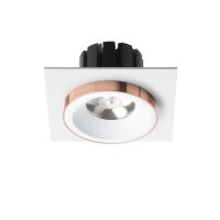 SHARM SQ I zápustná bílá měď 230V LED 10W 24° 3000K RENDL R13250