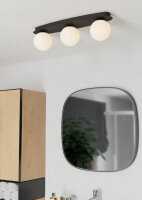 Nástěnné svítidlo CASTROVIDO G9 12,6W IP44 černá EGLO 902092