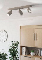 Bodové svítidlo CAMALDOLI 3 GU10 30W IP20 písková EGLO 902345