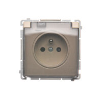 BMGZ1BZ.01/12A Zásuvka jednonásobná IP44