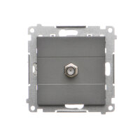 TASF1.01/116 Zásuvka anténní 1 násobná t