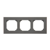 Rámeček 3 násobný grafitová matná KONTAKT SIMON TR3/116