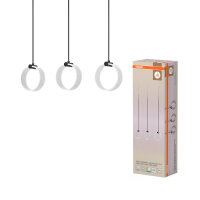 Decor Circle 3XPendant LN 20W Click CCT Black OSRAM 4099854459023