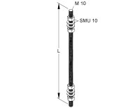 Závitová tyč M10, délka 130 mm NIEDAX M 10/130