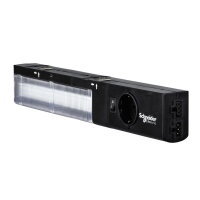 LED svítidlo se zásuvkou Schuko SCHNEIDER NSYLAMLDS