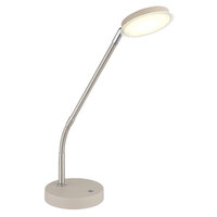 Stolní lampa SILVIO písková LED 6,5W, 350lm, CCT 2700/3350/4000K GLOBO 58504TSA