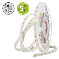 LED pásek SMD5050 WW, 60LED/m, 14,4W/m, DC 24V, 1152lm/m, IP20, 10mm, 50m