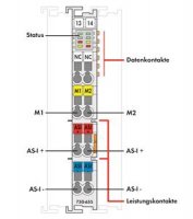 AS-Interface master světle šedá WAGO 750-655