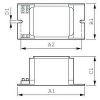 Philips Předřadník BSN 70 L33-A2-TS 230V 50Hz HD1-118