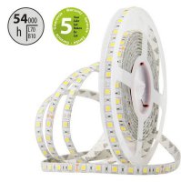 LED pásek SMD5050 WW, 60LED/m, 14,4W/m, 1036lm/m, IP54, DC 24V, 10mm, 5m