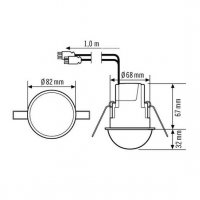 EP10510038 Čidlo pohybu 360° MD Compact