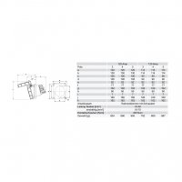 PCE 443-6 443-6 zásuvka vestavná 3P, 125A /