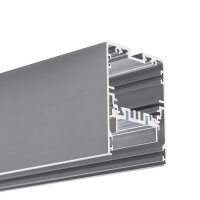 LED hliníkový profil KLUŚ MOD-50 stříbrná 2m /18047_2m/ ALUMIA A18047A_2