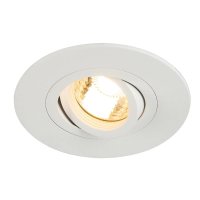 Downlight NEW TRIA XL ROUND GU10 bílé matné 50 W SLV 113441