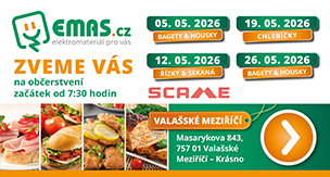 ZVEME VÁS NA OBČERSTVENÍ