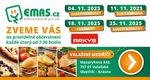 ZVEME VÁS NA OBČERSTVENÍ