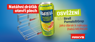 AKCE ARKYS - BIRELL JAKO DÁREK