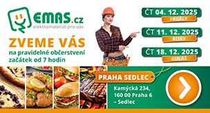 ZVEME VÁS NA OBČERSTVENÍ