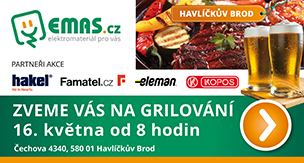POZVÁNKA NA GRILOVÁNÍ S EMAS