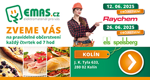 ZVEME VÁS NA OBČERSTVENÍ