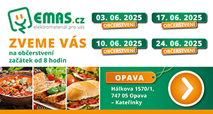 ZVEME VÁS NA OBČERSTVENÍ