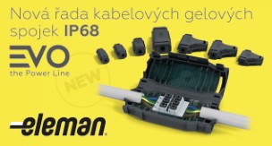 ELEMAN - nová řada kabelových gelových spojek IP68