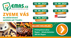 ZVEME VÁS NA OBČERSTVENÍ - MLADÁ BOLESLAV