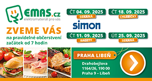ZVEME VÁS NA OBČERSTVENÍ