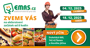 ZVEME VÁS NA OBČERSTVENÍ