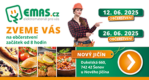 ZVEME VÁS NA OBČERSTVENÍ