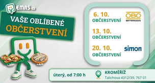 ZVEME VÁS NA OBČERSTVENÍ - KROMĚŘÍŽ