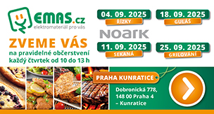 ZVEME VÁS NA OBČERSTVENÍ